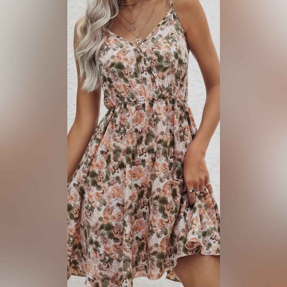 Floral Print Women's Dress